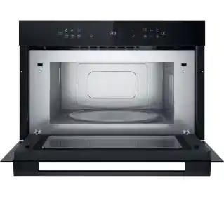 Whirlpool WMD7O4TB Czarna kuchenka mikrofalowa z grillem, do zabudowy