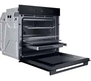 Whirlpool WOI78HT1SBA Piekarnik elektryczny czarny, termoobieg, funkcja AirFry, model Pizza 310C