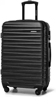 Wittchen Groove Line Walizka Czarny M 67 x 45 x 26 cm 56-3A-312-11