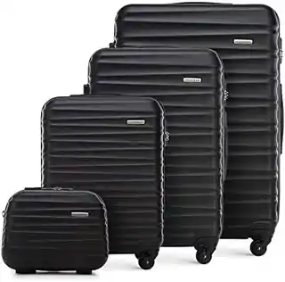 Wittchen Groove Line Zestaw Walizek Czarny 4 szt.: 15L 34 L 65 L 96 L 56-3A-31K-11