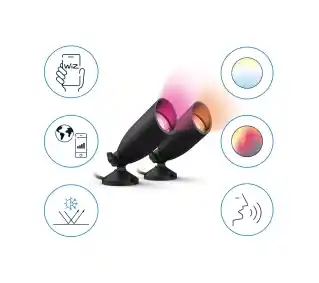 WiZ LED RGB IP44 Kinkiet