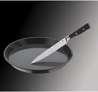 WMF Kaiser La Forme Plus okrągła blacha do pieczenia srebrna 28 cm