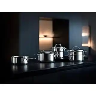 WMF Mini indukcja rondel stal nierdzewna 1,2l z pokrywką 716786040