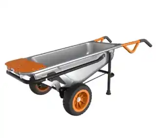 Worx Taczka Ogrodowa WG050 Mocna Aerocart 120L 8w1 140KG