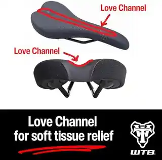 WTB siodło Medium Saddle Volt CROMOLY, ergonomiczne, lekkie, stal CROMOLY, czarne, uniwersalne, dla rowerów górskich