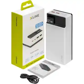X-line Powerbank Xline GPB365W 30000 mAh Biały 2xUSB 2xUSB-C