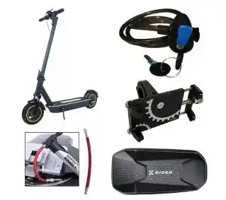 Xrider M10 Czarny Hulajnoga elektryczna