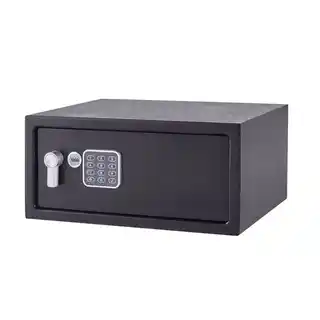 Yale Sejf YLV 200 DB2 na laptopa 15 cali, stalowy, zamknięcie kluczykowe, antywłamaniowy, biurowy
