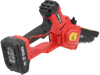 Yato Mini pilarka łańcuchowa 18V aku 2AH Ładowarka YT-828133