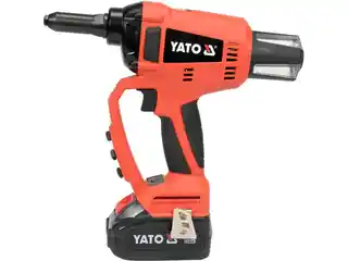 Yato Nitownica 18V Na Nity 2.4, 3-3.2, 4, 4.8-5Mm Z Baterią I Ładowarką YT-82955