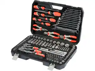 Yato Zestaw Narzędziowy 1/4 , 3/8 , 1/2 Kpl 129 Szt YT-38881