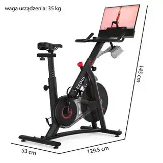 Yesoul Rower spinningowy G1M Plus Czarny