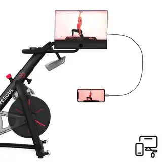 Yesoul Rower spinningowy G1M Plus Czarny