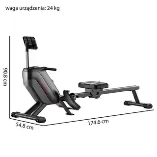Yesoul Wioślarz Magnetyczny Ergonometr Treningowy Fitness Składany R1