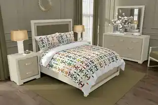 Zaratex Pościel bawełniana 200x220 Hexagon, kolekcja Hexagon, naturalna bawełna, bez wzorów, wysokiej jakości