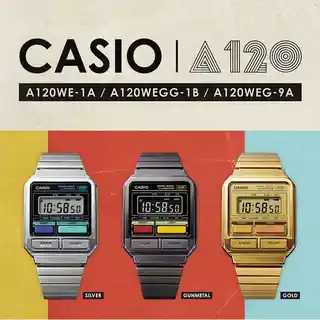 Zegarek Casio A120WEGG-1BEF