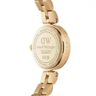 Daniel Wellington Elan Lumine złoty 22mm, damski, koperta stalowa, pasek skórzany, wodoodporność 30m, model DW00100718