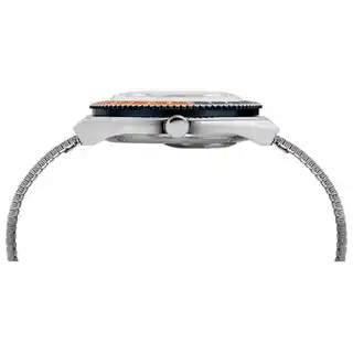 Timex TW2U61100 zegarek męski analogowy stalowy koperta 40 mm bransoleta skóra czarna