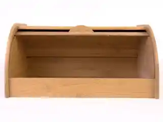 ZELLER Bambusowy chlebak, pojemnik na pieczywo, 40 x 26 x 20 cm