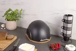 ZELLER Designerski chlebak na pieczywo, pojemnik na chleb
