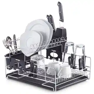 ZELLER Suszarka do naczyń, ociekacz - stal chromowana