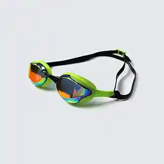 Zone3 Okulary pływackie Volare Streamline Racing Green, silikonowe, antyparowe, regulowane, szybkoschnące