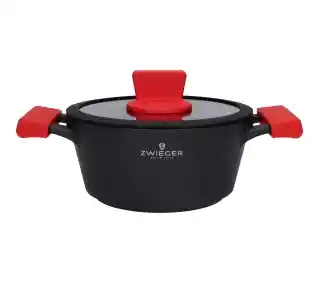 Zwieger Obsidian ZW-GO-0930 Indukcja aluminium 6 elementów Zestaw garnków