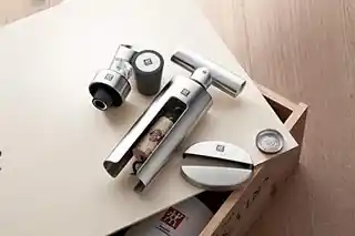 Zwilling 39500 048 0 korkociąg, 19 cm, stal nierdzewna, ergonomiczny, do wina, kolekcja Sommelier