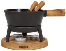 BOSKA Zestaw do fondue PRO S Czarny