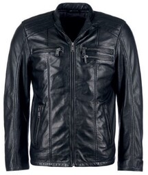 Męska kurtka skórzana Mustang BIKER JACKET L