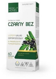 Medica Herbs Czarny Bez, 60 kaps.