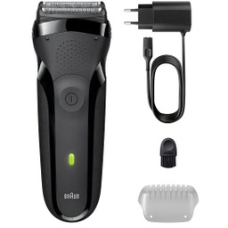 Braun Series 3 300 BLK/BLK Golarka męska