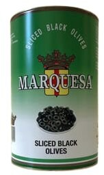 Oliwki Czarne Krojone 4350/2350G Marquesa