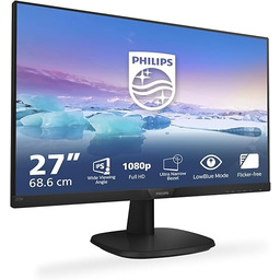 Philips Full-Hd-Lcd-Monitor 273V7Qjab/00 273V7QJAB/00 Monitor, Czarny, 27 Cali