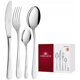 Gerlach Celestia Sztućce 68EL 12 Os Połysk Pudełko