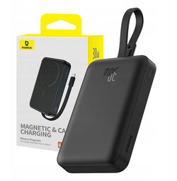 Powerbank magnetyczny Baseus Magnetic Mini 10000mAh, Usb-c 30W