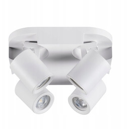 Lampa ścienna,sufitowa ruchoma Laurin EL-4O W biała Kanlux