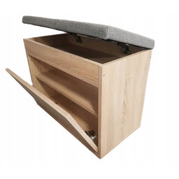 Schowek Na Buty Z Siedziskiem Szafka Sonoma 60x43