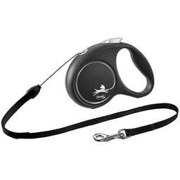 FLEXI Smycz Black Design S (5 m -
