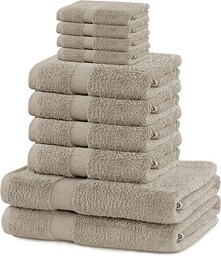Zestaw 10 Ręczników Bawełna 525g/m  4 Ręczniki