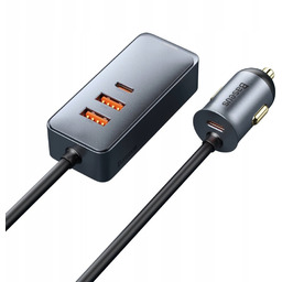 Ładowarka samochodowa 2x Usb 2x Usb-c 120W Pps