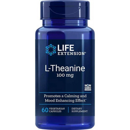 Life Extension, L-Theanine, 100 Mg, Suplement diety, 60