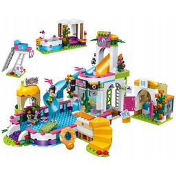 klocki konstrukcyjne Basen w Heartlake 639 Elementów