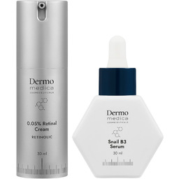 DERMOMEDICA Zestaw przeciwstarzeniowy 0,05% Retinal Cream 15 ml