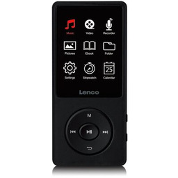 LENCO Odtwarzacz MP3/MP4 Xemio-669BK Czarny