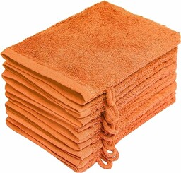 NatureMark Zestaw 10 ręczników frotte, myjki, 100% bawełna,