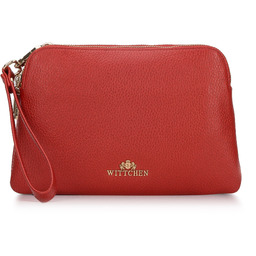 Damska listonoszka skórzana trapezowa mała