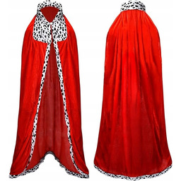 SZATA KRÓLEWSKA PELERYNA KSIĘCIA PŁASZCZ KRÓLA STRÓJ HALLOWEEN