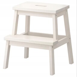 Stabilny taboret ze schodkiem stołek podest 50cm Ikea