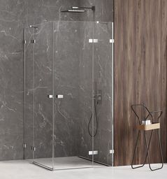 New Trendy Avexa kabina kwadratowa 120x120x200 cm przejrzyste